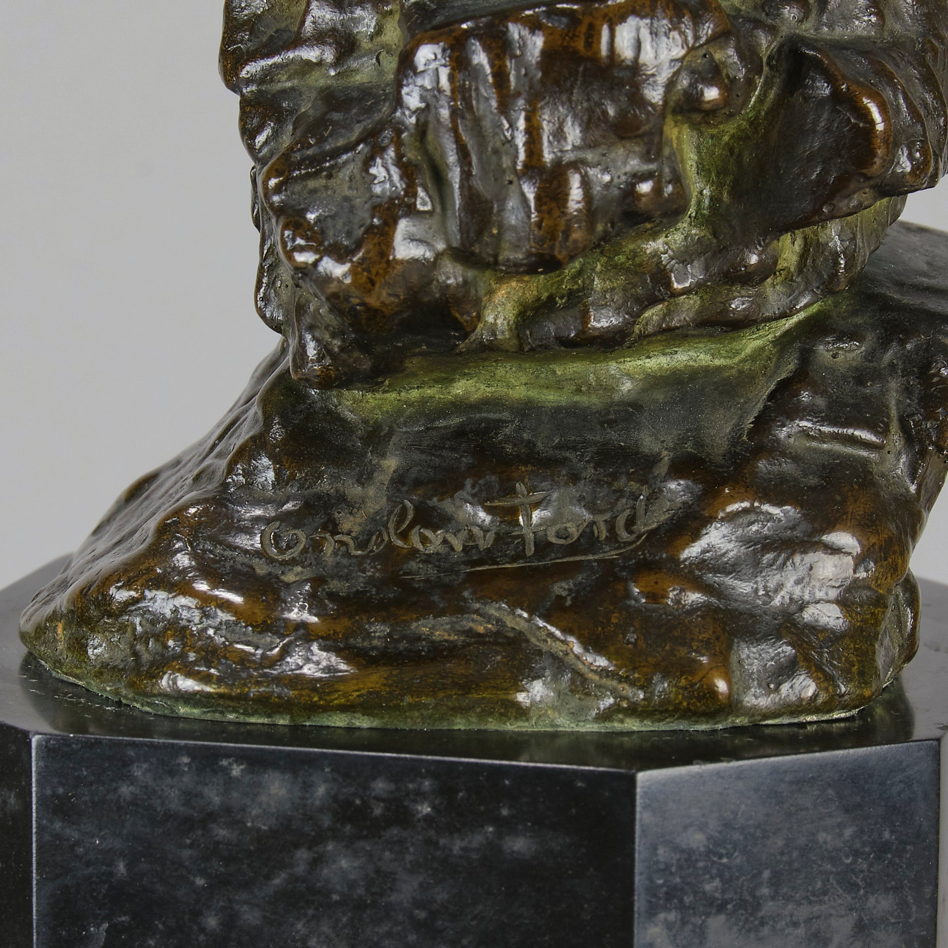 Folly by Onslow Ford - Art Nouveau Bronze - Hickmet Fine Arts 