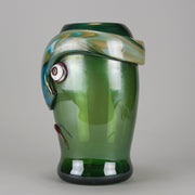 Oscar Zanetti Abstract Face - Murano Glass Vase - Hickmet Fine Arts 