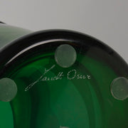 Oscar Zanetti Abstract Face - Murano Glass Vase - Hickmet Fine Arts 