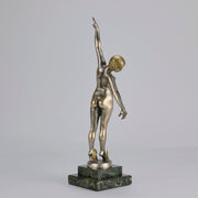 Ouillon-Carrere Spear Dancer - Art Deco Sculpture -Hickmet Fine Arts