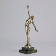 Ouillon-Carrere Spear Dancer - Art Deco Sculpture -Hickmet Fine Arts