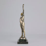 Ouillon-Carrere Spear Dancer - Art Deco Sculpture -Hickmet Fine Arts