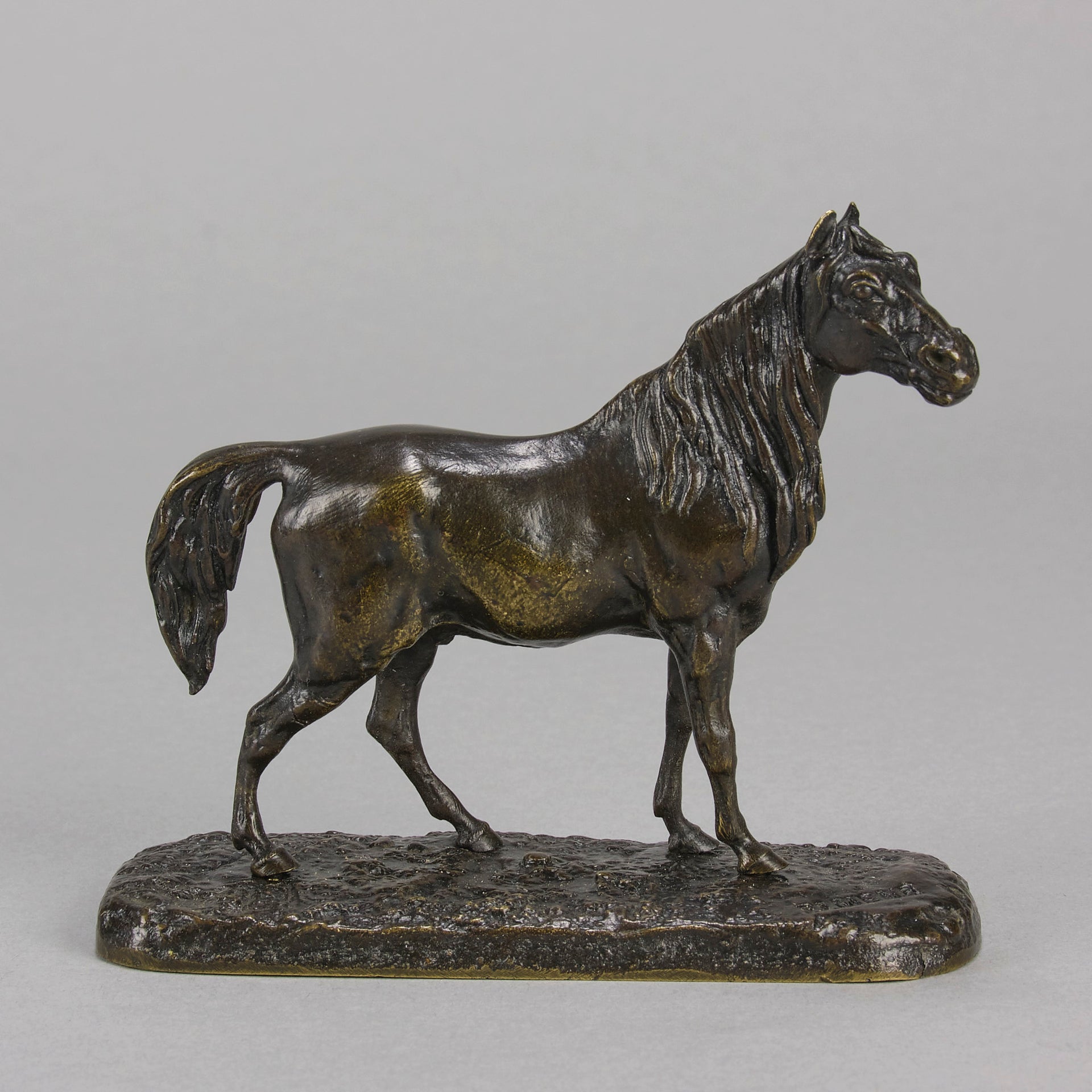 Cheval Arabe - Pierre Jules Mene Bronze - Hickmet Fine Arts