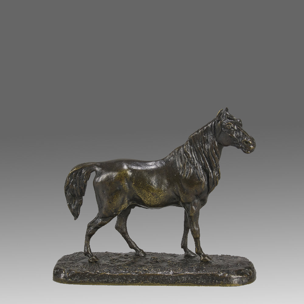 Cheval Arabe - Pierre Jules Mene Bronze - Hickmet Fine Arts