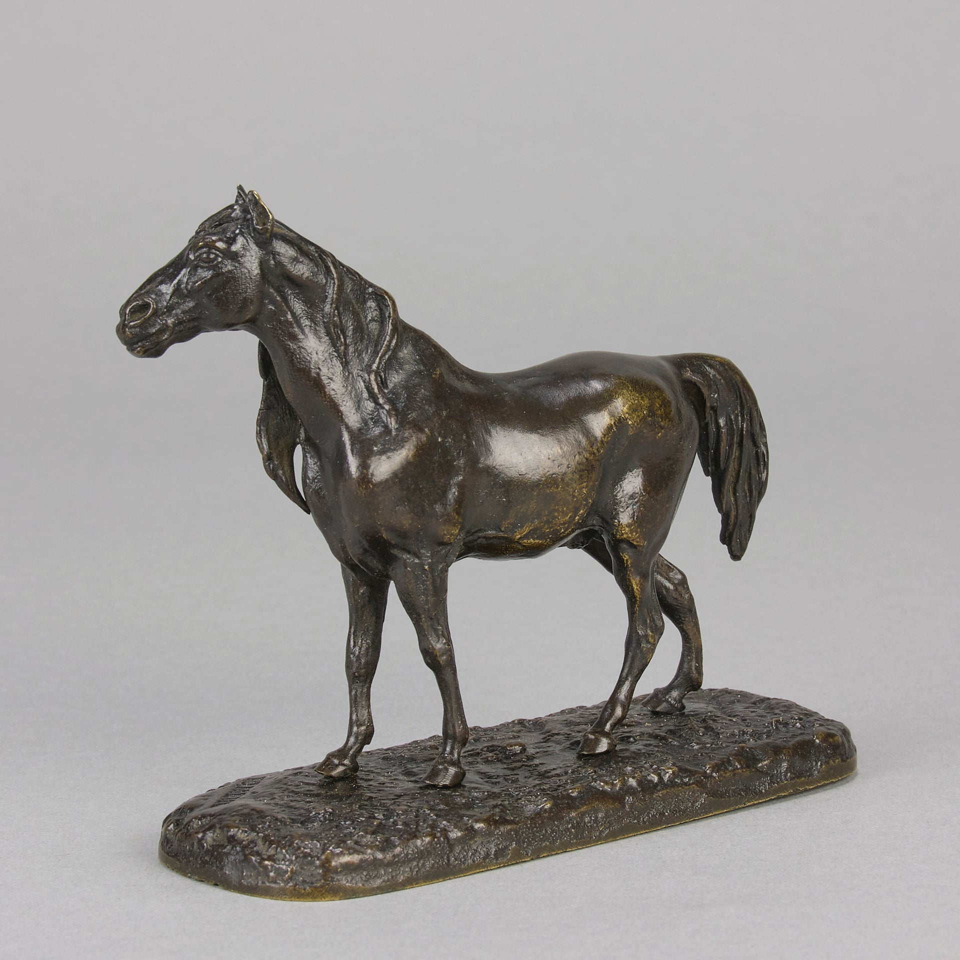 Cheval Arabe - Pierre Jules Mene Bronze - Hickmet Fine Arts