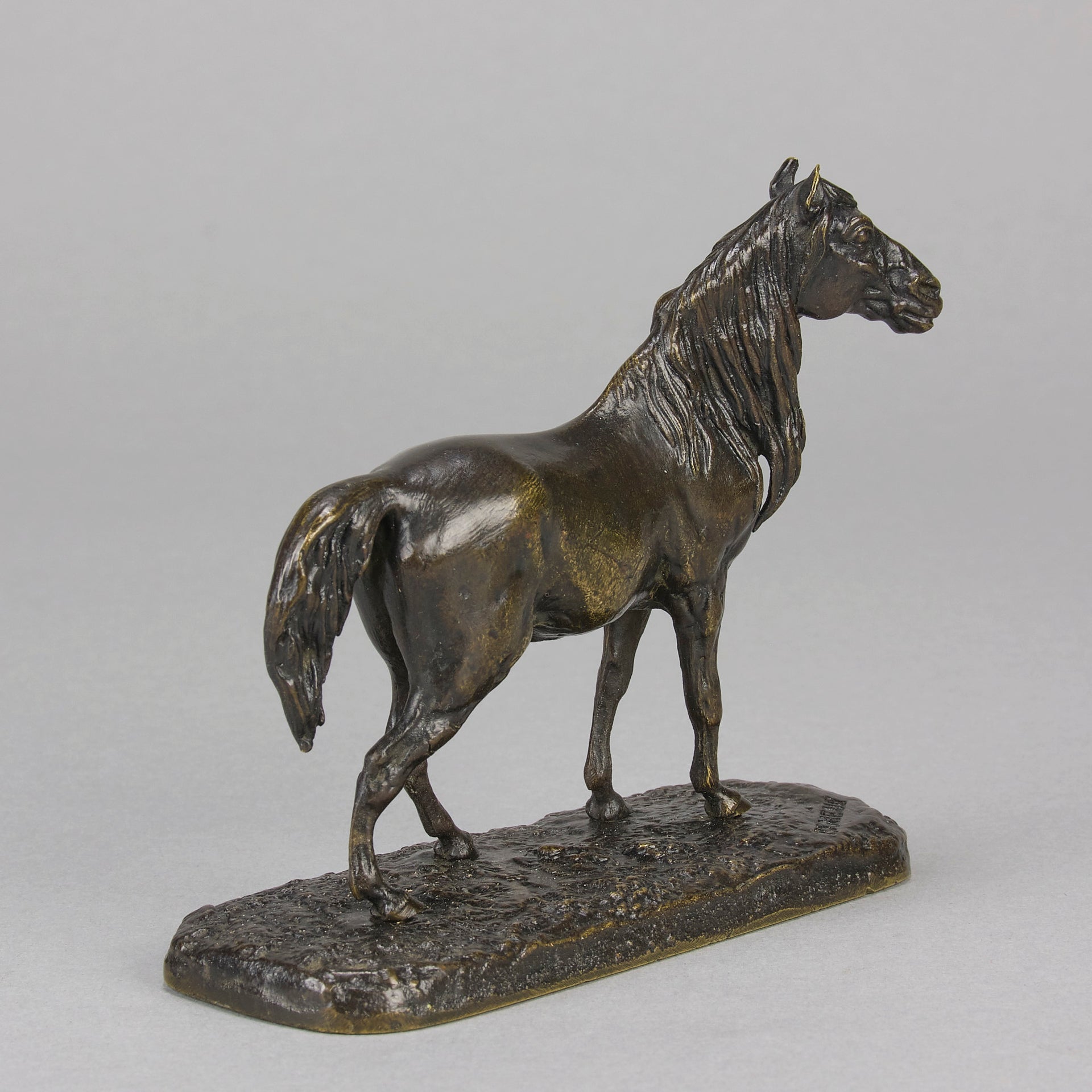 Cheval Arabe - Pierre Jules Mene Bronze - Hickmet Fine Arts