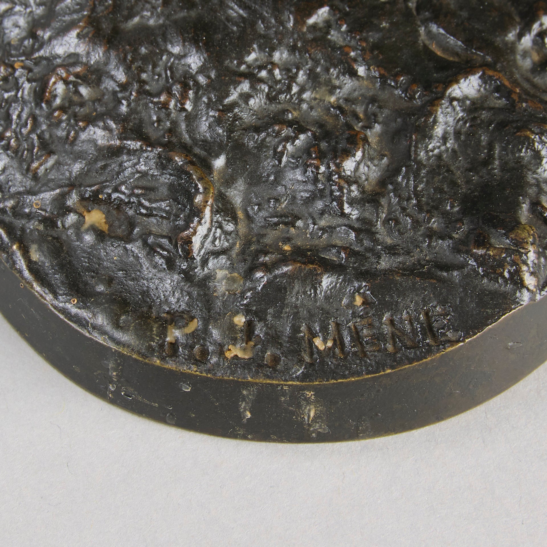 Mene Faisan Droit - P J Mene Animalier Bronze - Hickmet Fine Arts