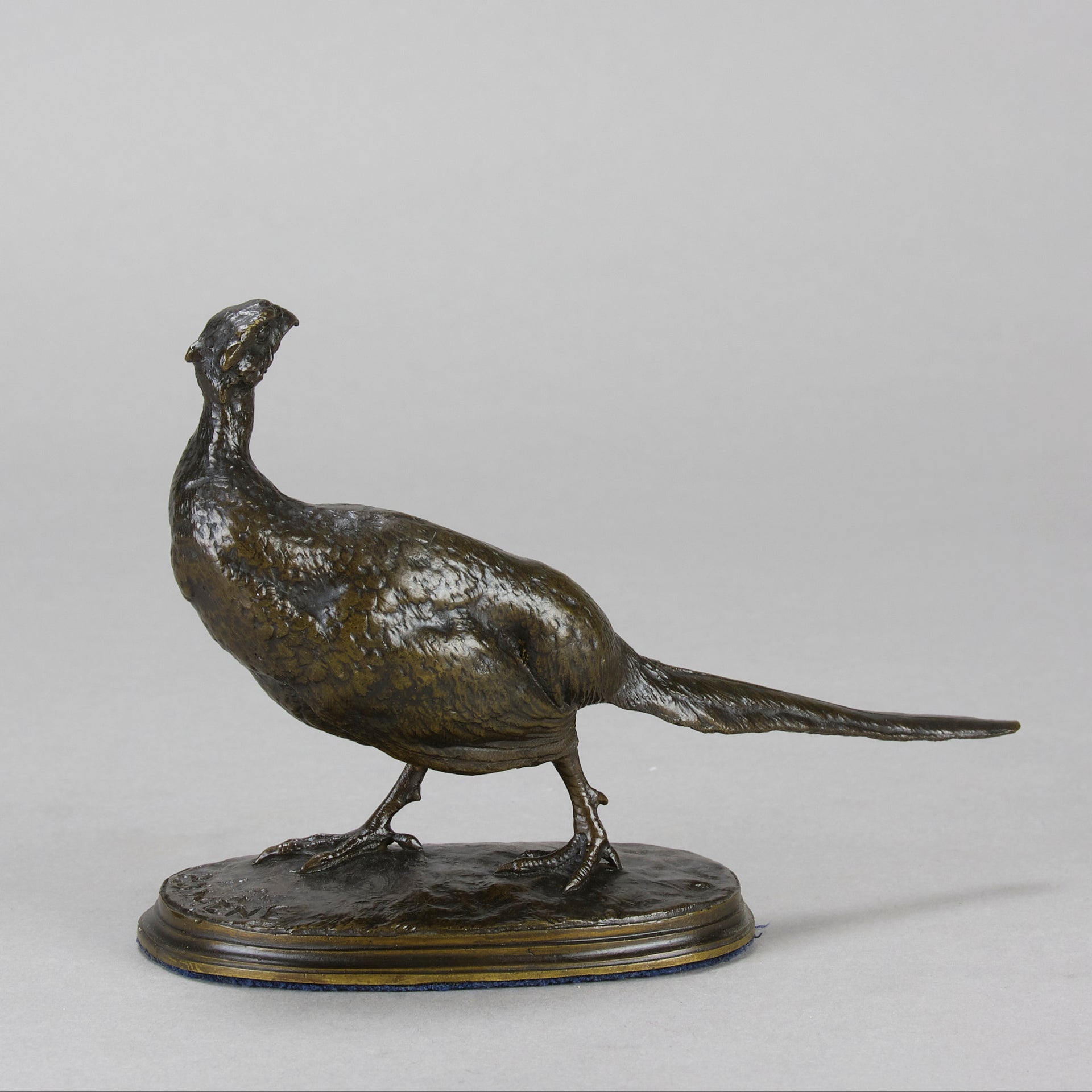 Mene Pheasant - P J Mene Animalier Bronze - Hickmet Fine Arts