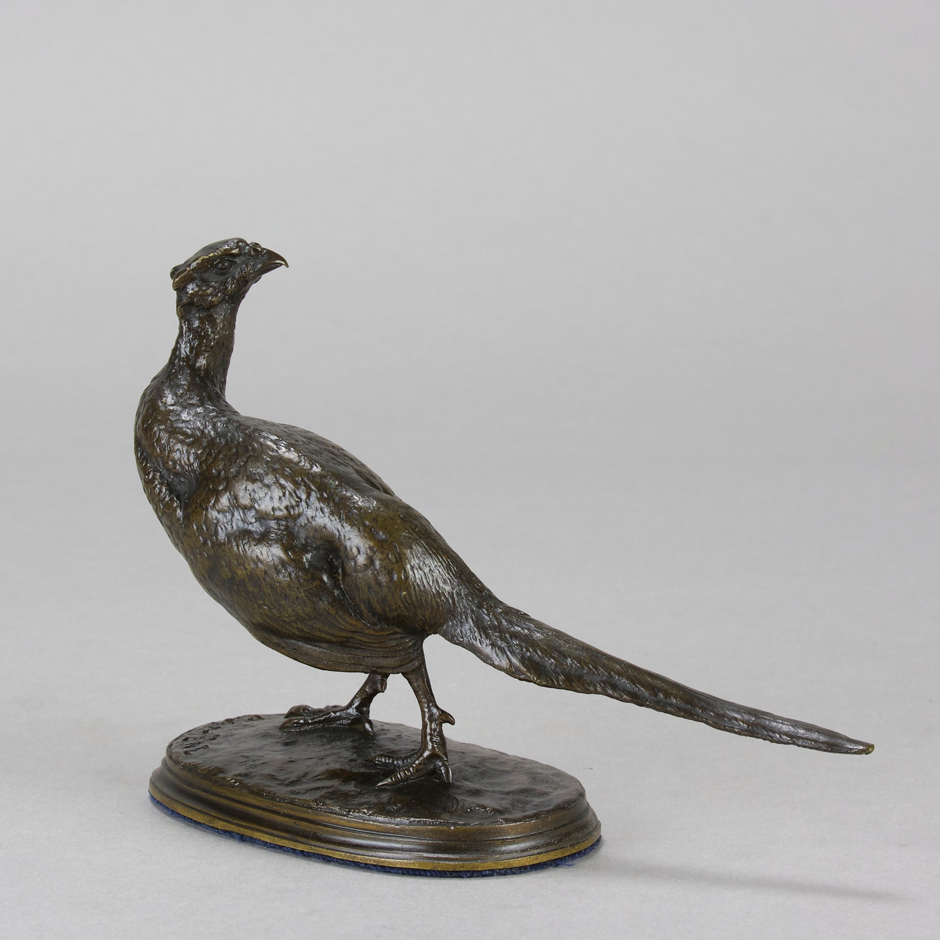 Mene Pheasant - P J Mene Animalier Bronze - Hickmet Fine Arts