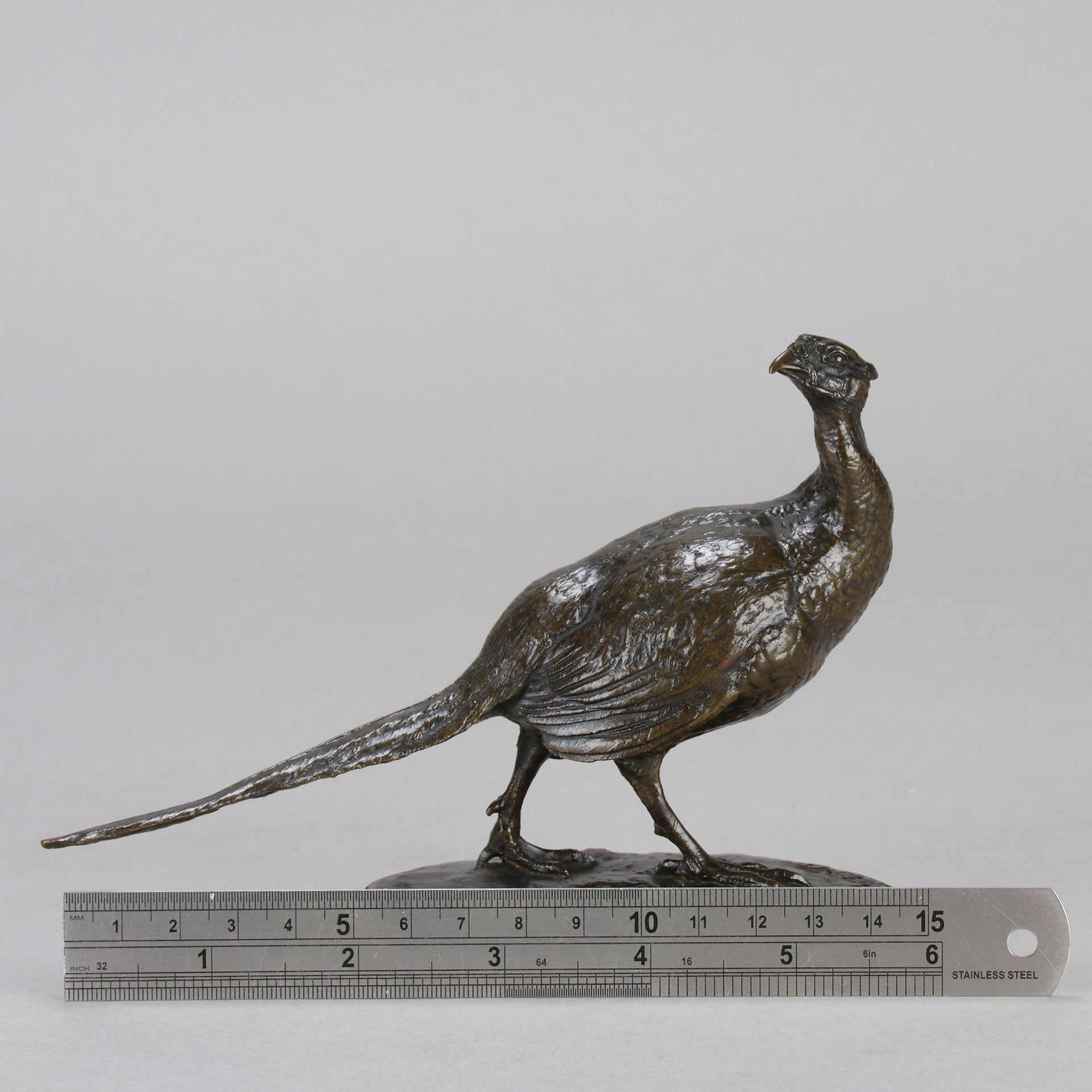 Mene Pheasant - P J Mene Animalier Bronze - Hickmet Fine Arts
