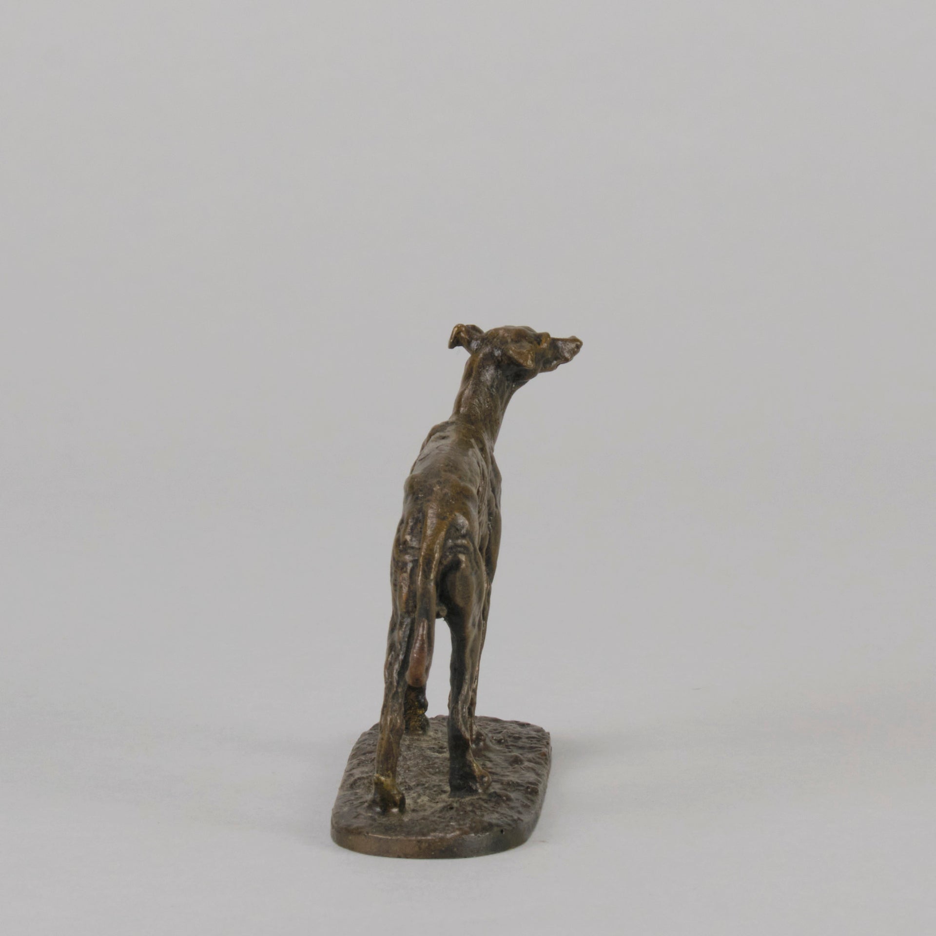 Mene Greyhound - P J Mene Animalier Bronze - Hickmet Fine Arts 