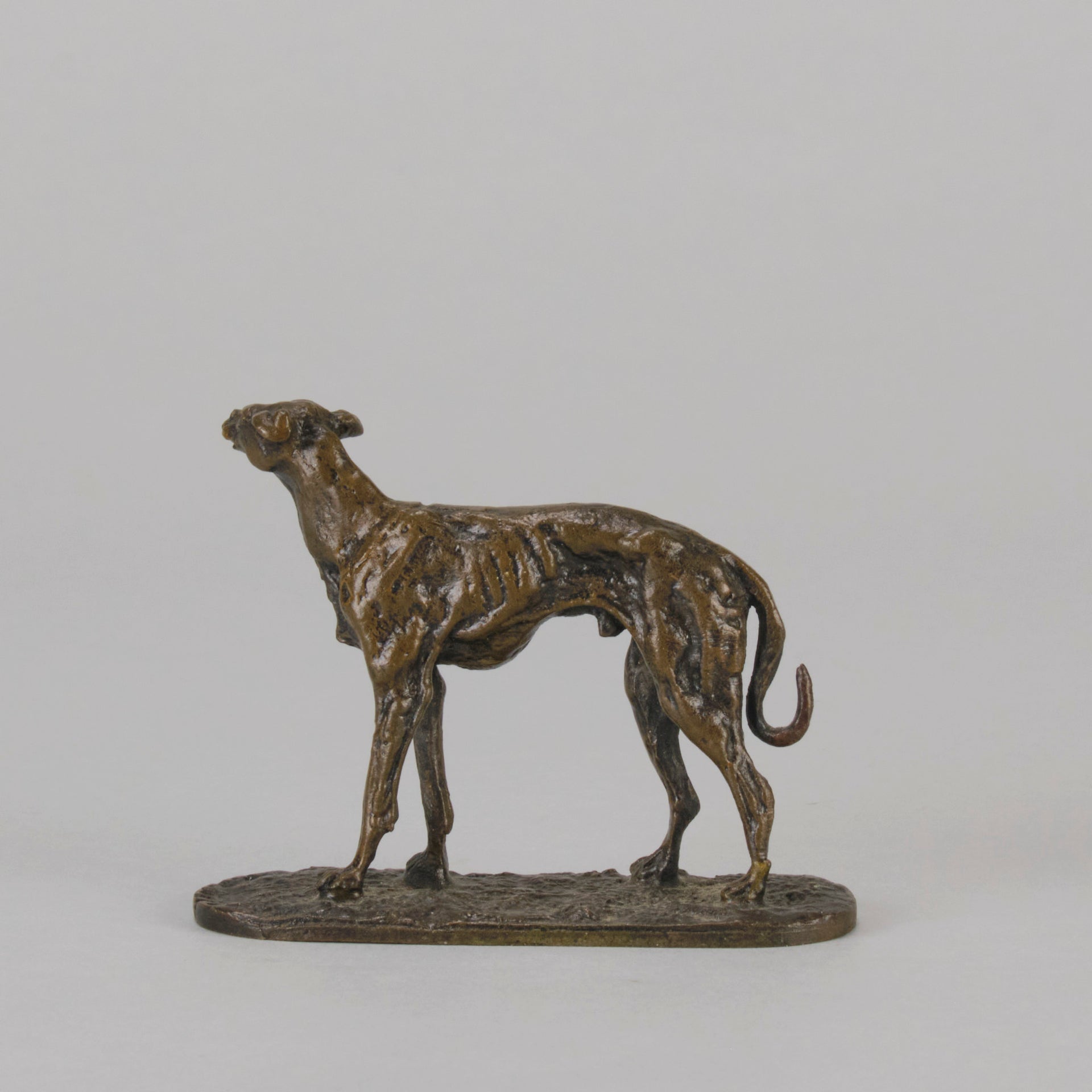 Mene Greyhound - P J Mene Animalier Bronze - Hickmet Fine Arts 
