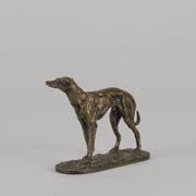 Mene Greyhound - P J Mene Animalier Bronze - Hickmet Fine Arts 
