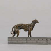 Mene Greyhound - P J Mene Animalier Bronze - Hickmet Fine Arts 