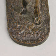 Mene Greyhound - P J Mene Animalier Bronze - Hickmet Fine Arts 