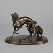 P J Mene bronze Jiji et Giselle -  Animaliers - Hickmet Fine Arts