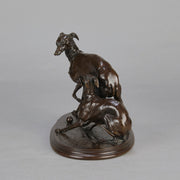 P J Mene bronze Jiji et Giselle -  Animaliers - Hickmet Fine Arts