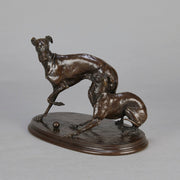 P J Mene bronze Jiji et Giselle -  Animaliers - Hickmet Fine Arts