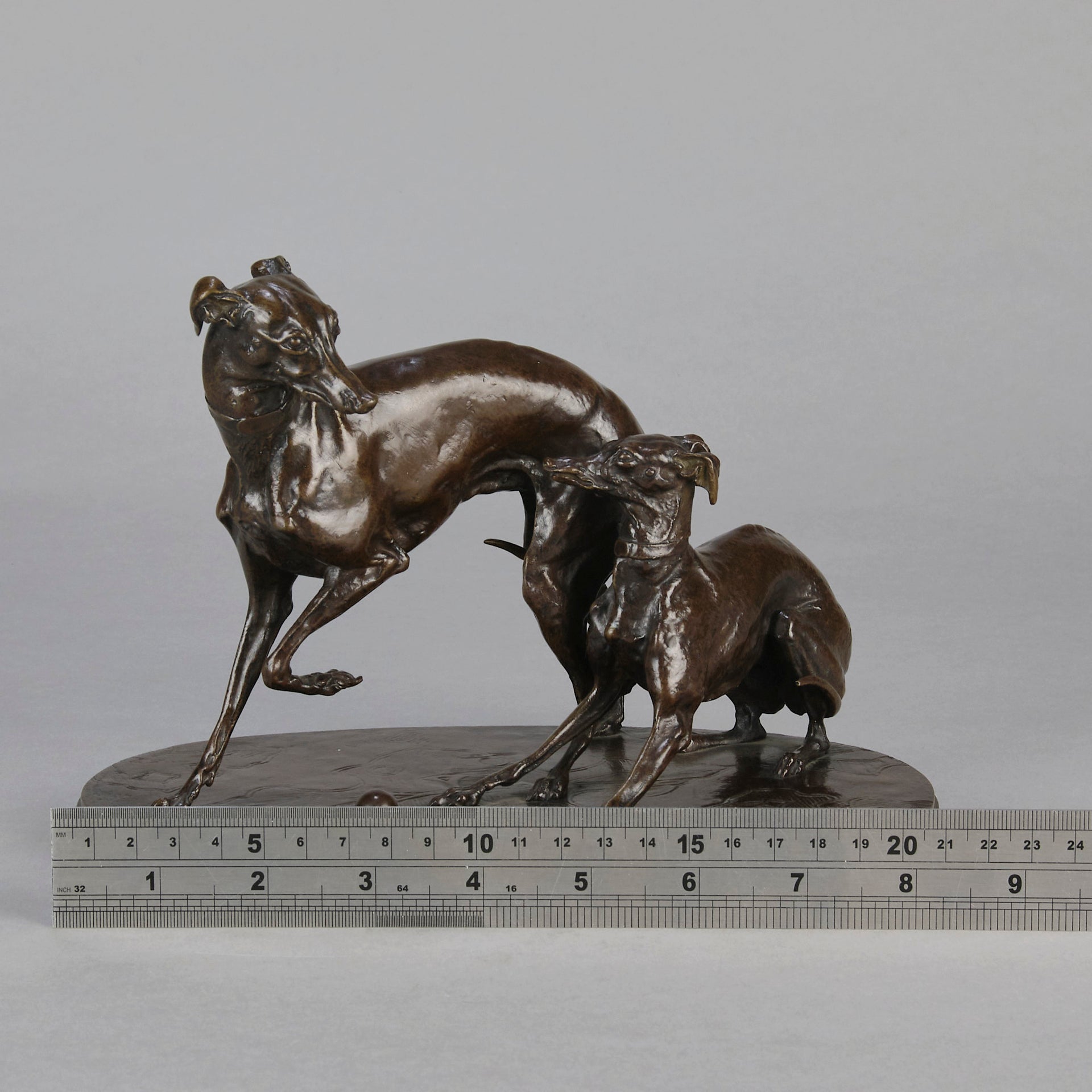 P J Mene bronze Jiji et Giselle -  Animaliers - Hickmet Fine Arts