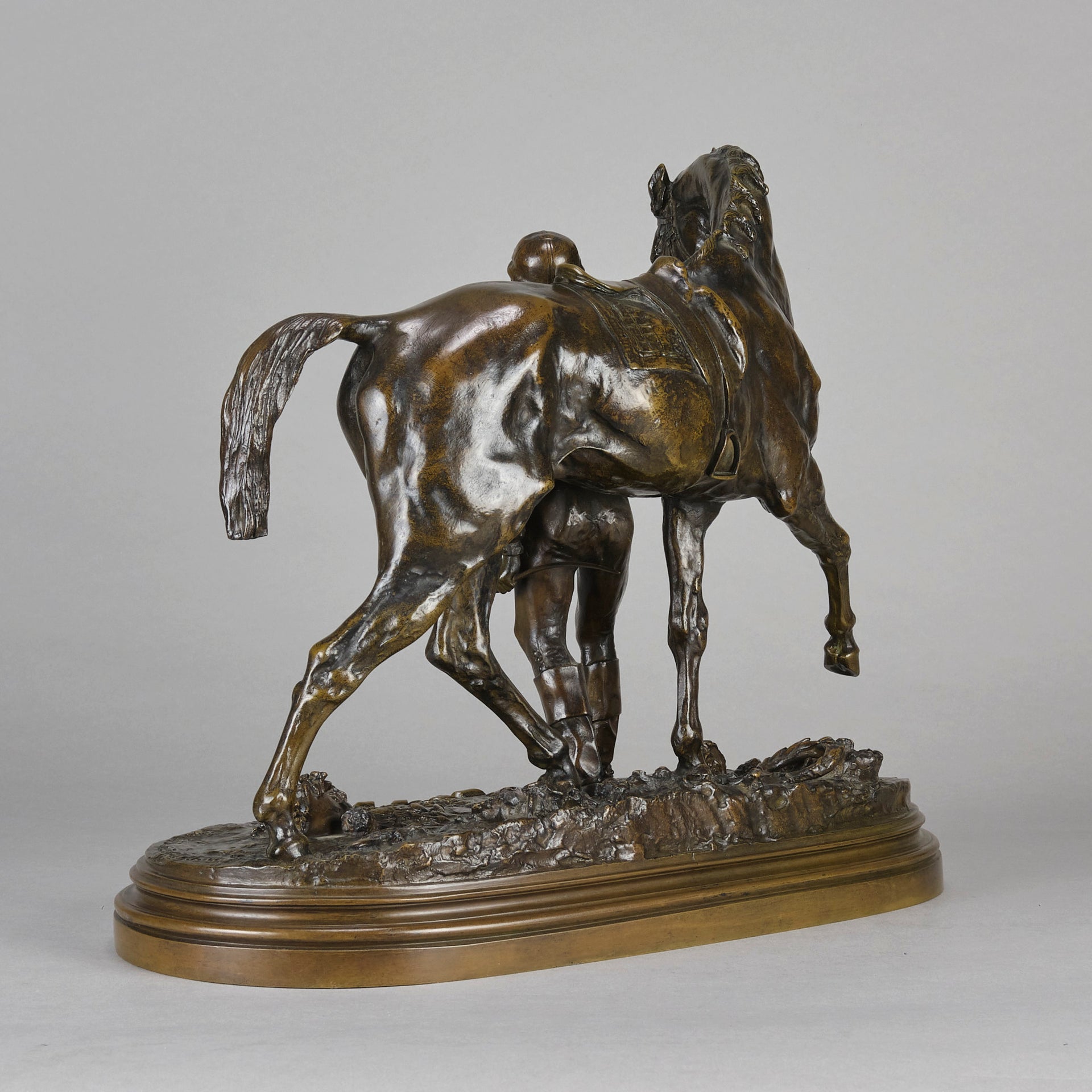 Mene Vainqueur - P J Mene Animalier Bronze - Hickmet Fine Arts