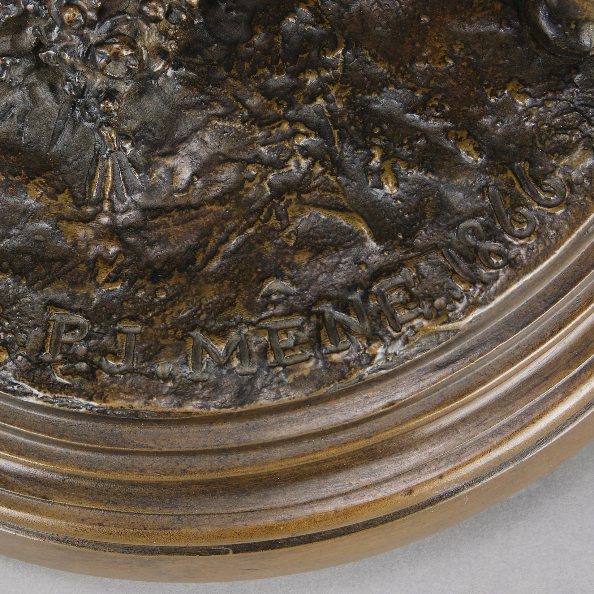 Mene Vainqueur - P J Mene Animalier Bronze - Hickmet Fine Arts