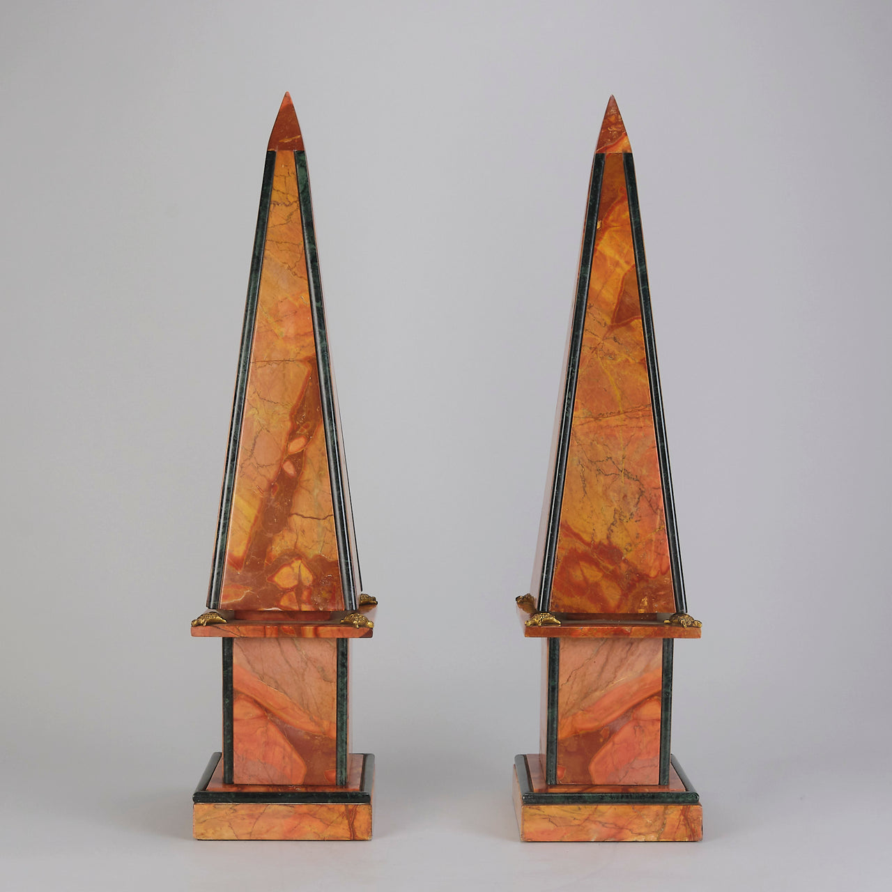 "Corsa dei Cocchi Obelisks" - Italian Marble