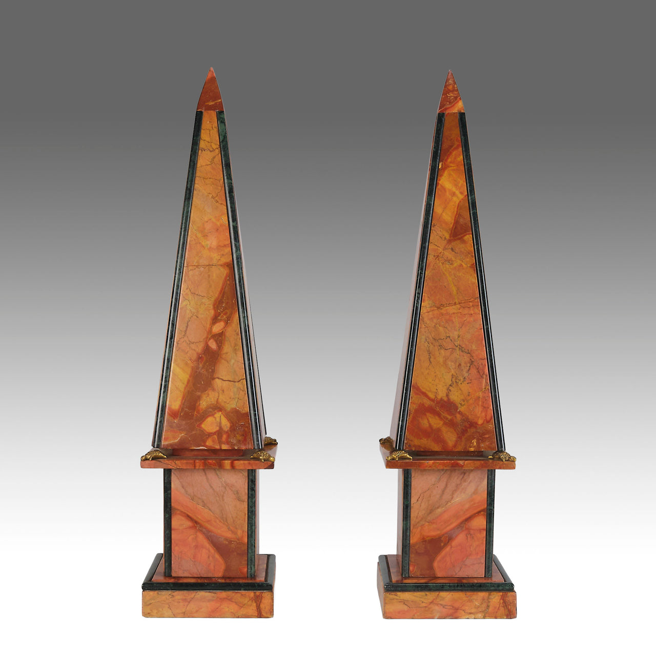 "Corsa dei Cocchi Obelisks" - Italian Marble