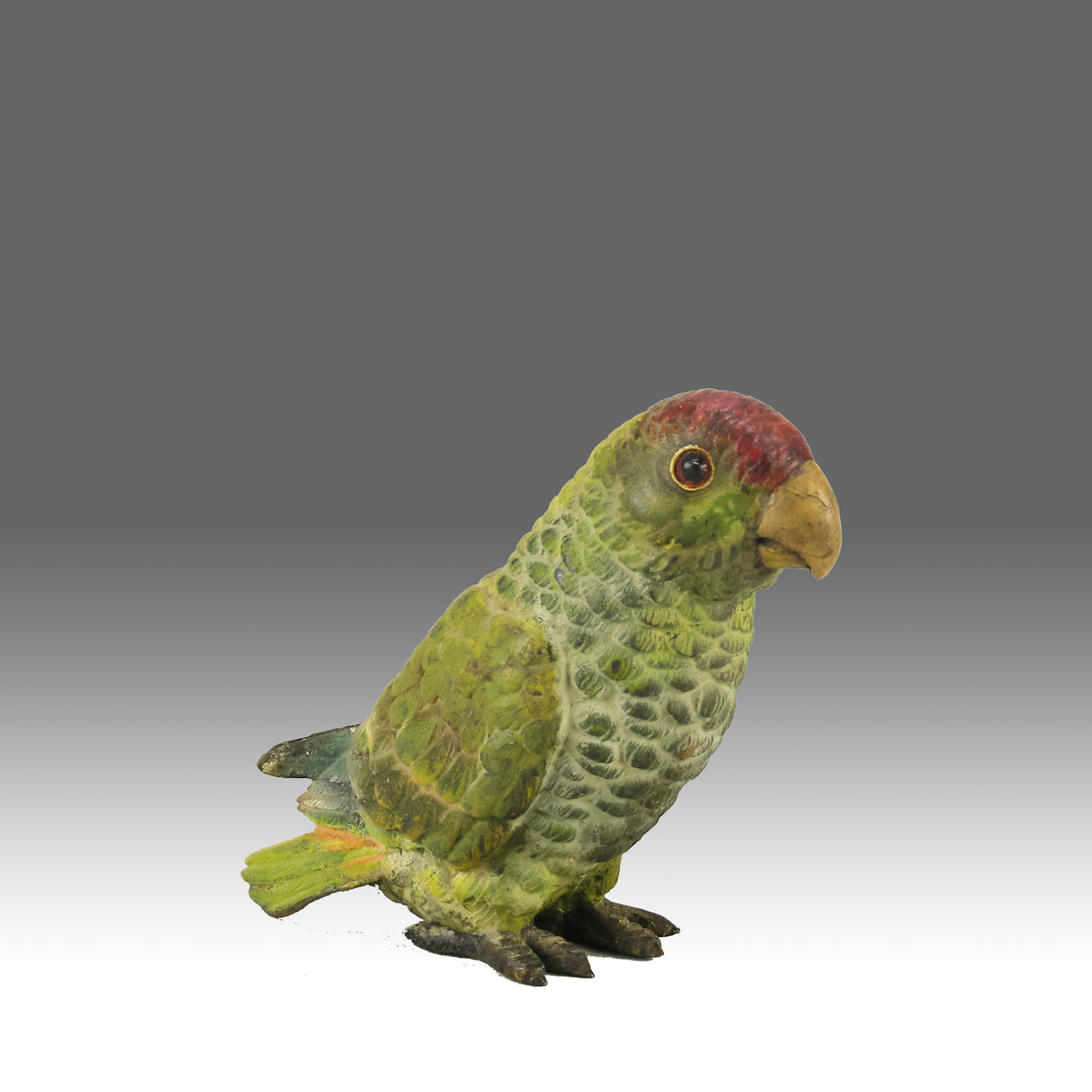 "Standing Parrot" by Franz Bergman
