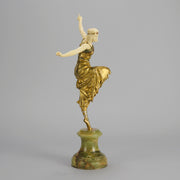 Russian Dancer - Art Deco Sculpture - Antique Bronze Figures - Hickmet Fine Arts