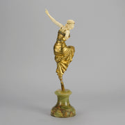 Russian Dancer - Art Deco Sculpture - Antique Bronze Figures - Hickmet Fine Arts