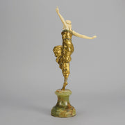 Russian Dancer - Art Deco Sculpture - Antique Bronze Figures - Hickmet Fine Arts