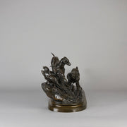 Pautrot Chien de Chasse - Ferdinand Pautrot Bronze - Hickmet Fine Arts