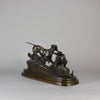 Pautrot Chien de Chasse - Ferdinand Pautrot Bronze - Hickmet Fine Arts