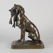 Pautrot Pointer & Game - Ferdinand Pautrot Bronze - Hickmet Fine Arts