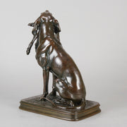 Pautrot Pointer & Game - Ferdinand Pautrot Bronze - Hickmet Fine Arts