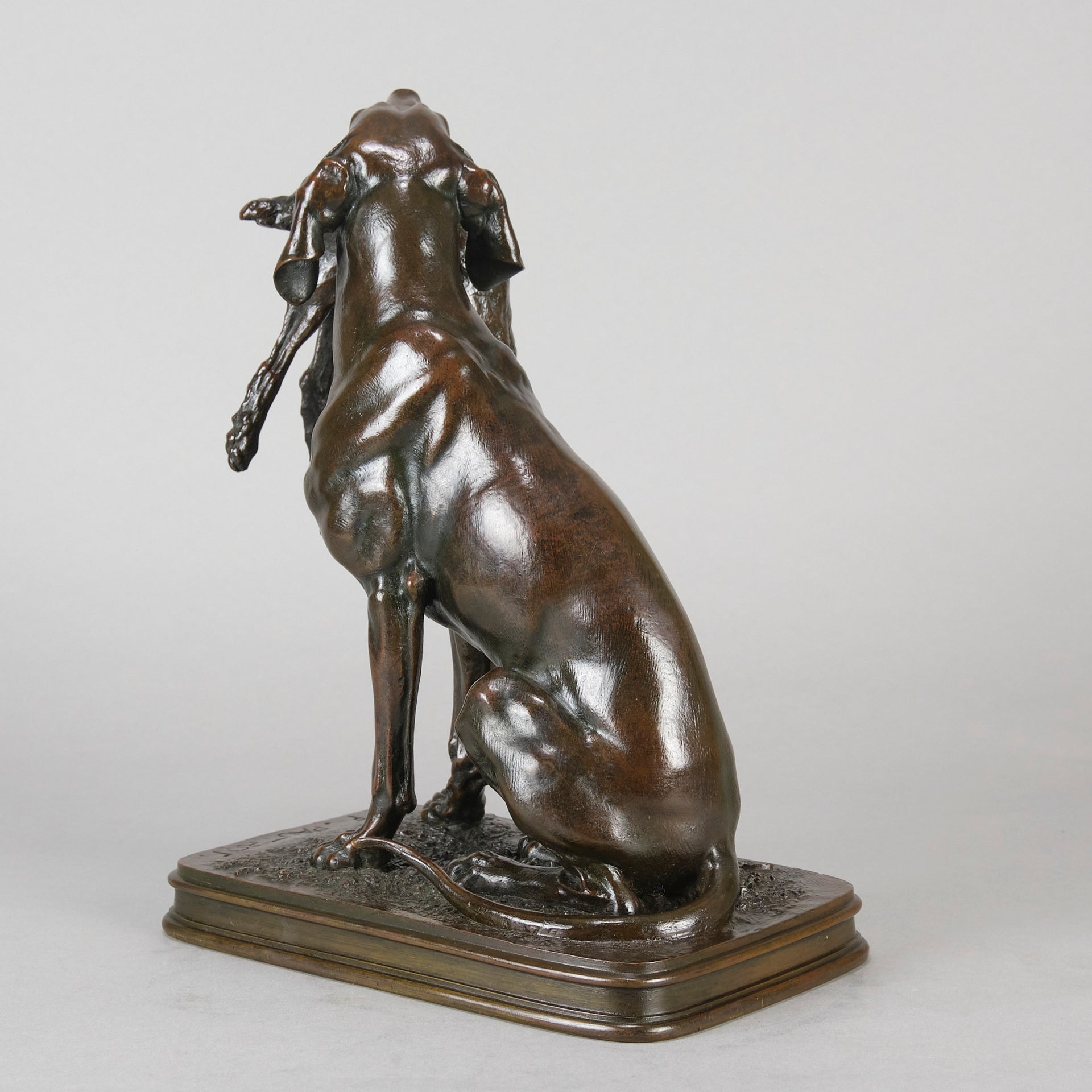 Pautrot Pointer & Game - Ferdinand Pautrot Bronze - Hickmet Fine Arts