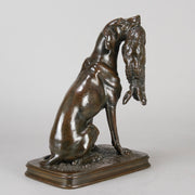 Pautrot Pointer & Game - Ferdinand Pautrot Bronze - Hickmet Fine Arts