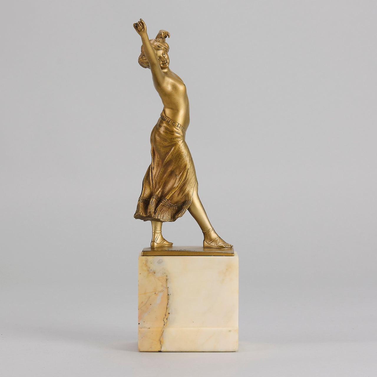 Peleschka Lunard Bronze - Art Nouveau - Hickmet Fine Arts 
