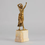 Peleschka Lunard Bronze - Art Nouveau - Hickmet Fine Arts 