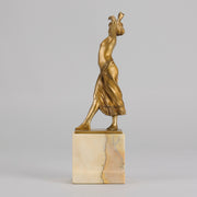 Peleschka Lunard Bronze - Art Nouveau - Hickmet Fine Arts 