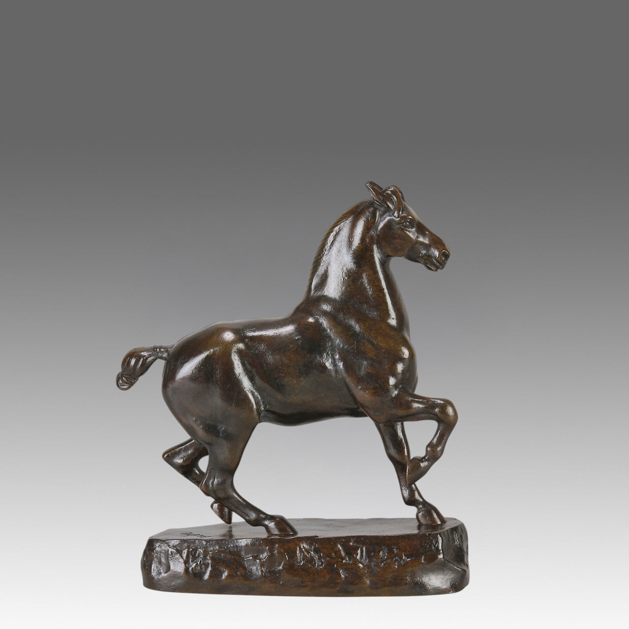 Barye Percheron - Antoine Barye Bronze - Hickmet Fine Arts