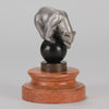 Bronze Car Mascot - Polar Bear by Perrin - Hickmet Fine Arts 