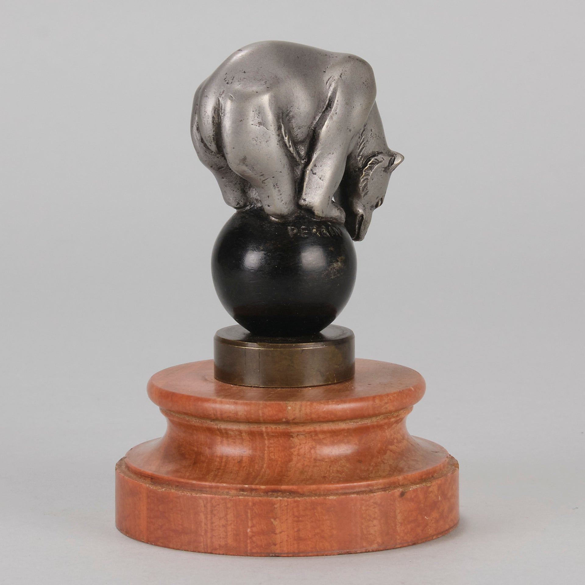 Bronze Car Mascot - Polar Bear by Perrin - Hickmet Fine Arts 