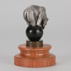 Bronze Car Mascot - Polar Bear by Perrin - Hickmet Fine Arts 