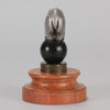 Bronze Car Mascot - Polar Bear by Perrin - Hickmet Fine Arts 