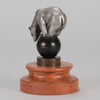 Bronze Car Mascot - Polar Bear by Perrin - Hickmet Fine Arts 