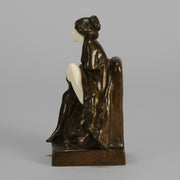 Peter Tereszczuk Bronze - Girl Undressing  - Hickmet Fine Arts