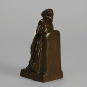 Peter Tereszczuk Bronze - Girl Undressing  - Hickmet Fine Arts