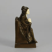 Peter Tereszczuk Bronze - Girl Undressing  - Hickmet Fine Arts