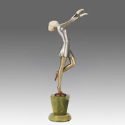Lorenzl Phoebe - Art Deco Bronze Figure - Hickmet Fine Arts